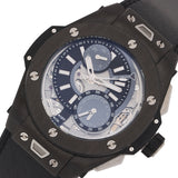 ウブロ HUBLOT ビッグバン アラームリピーター GMT カーボン YOSHIDA100周年モデル 限定100本 403.QU.0120.VR.YOS カーボン 手巻き メンズ 腕時計