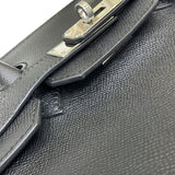 エルメス HERMES バーキン30 A刻 ブラック シルバー金具 エプソン レディース ハンドバッグ