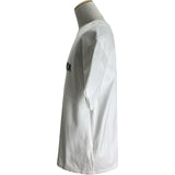 フェンディ FENDI ×FRAGMENT フロントロゴ半袖Tシャツ FY1144 ホワイト コットン メンズ 半袖Ｔシャツ