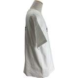 フェンディ FENDI ×FRAGMENT フロントロゴ半袖Tシャツ FY1144 ホワイト コットン メンズ 半袖Ｔシャツ