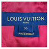 ルイ・ヴィトン LOUIS VUITTON モノグラム パテントレザー ライダースジャケット FHLJ12 ブラック レザー レディース ライダースジャケット
