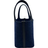 エルメス HERMES ピコタンロック PM U刻印 ブルーニュイ/ブラック ゴールド金具 スイフト/フェルト レディース ハンドバッグ
