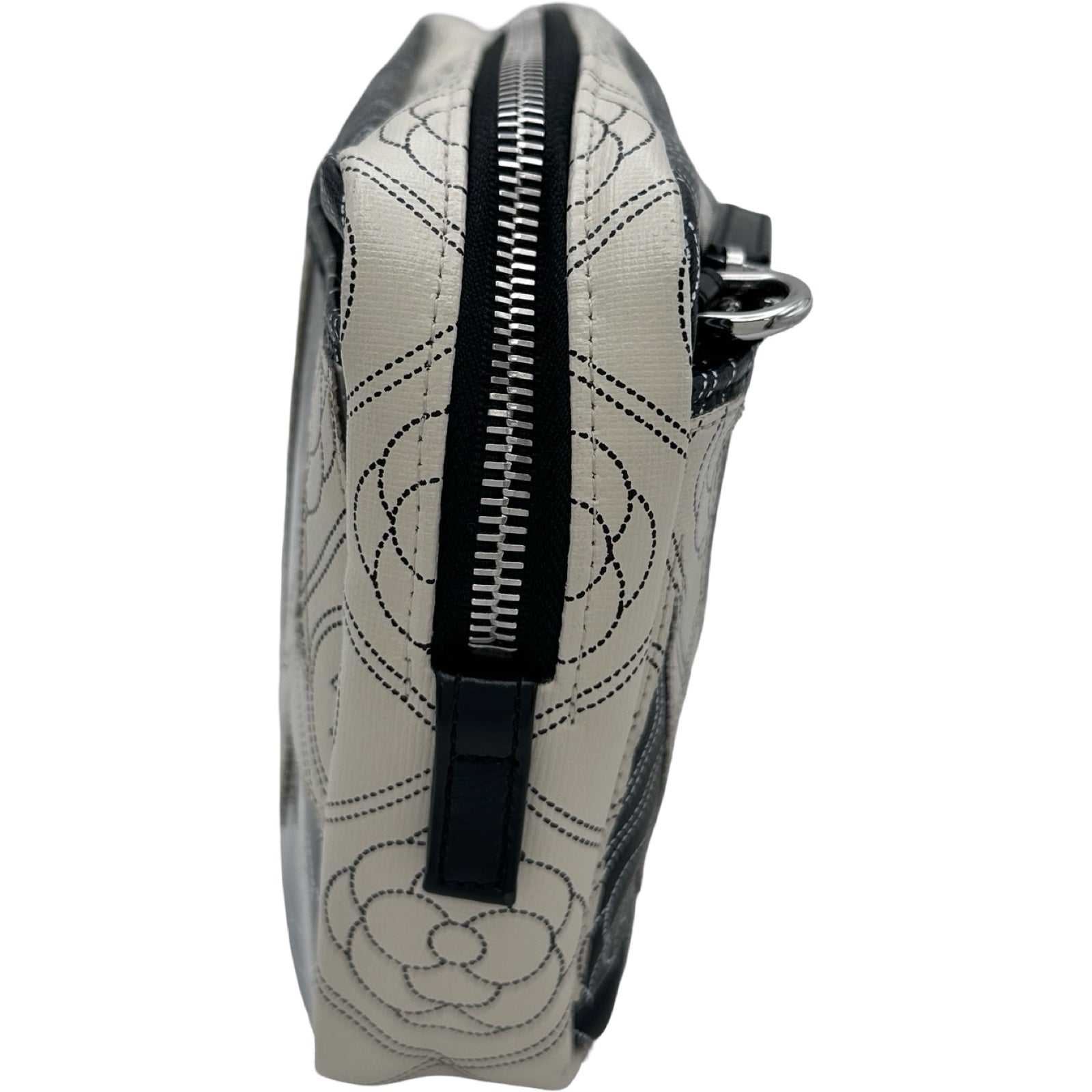 シャネル CHANEL カメリアショルダー A57273 25番台 ブラック/ベージュ