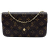 ルイ・ヴィトン LOUIS VUITTON ポシェット・フェリシー M61276 ブラウン モノグラムキャンバス レディース ショルダーバッグ