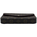 ルイ・ヴィトン LOUIS VUITTON ポシェット・フェリシー M61276 ブラウン モノグラムキャンバス レディース ショルダーバッグ