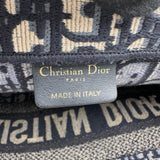 クリスチャン・ディオール Christian Dior ブックトートミディアム M1296RIW ネイビー オブリーク レディース トートバッグ