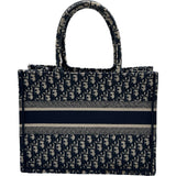 クリスチャン・ディオール Christian Dior ブックトートミディアム M1296RIW ネイビー オブリーク レディース トートバッグ