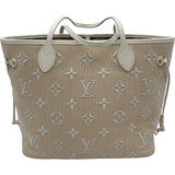 ルイ・ヴィトン LOUIS VUITTON ネヴァーフルMM M22839 ベージュ×ホワイト モノグラム・バイ・ザ・プール レディース トートバッグ
