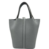 エルメス HERMES ピコタンロックPM K刻印 グリパンタン シルバー金具 トリヨンクレマンス レディース ハンドバッグ