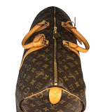 ルイ・ヴィトン LOUIS VUITTON ｷｰﾎﾟﾙ50 M41426 ブラウン/ゴールド金具 PVCコーティングキャンバス モノグラムキャンパス ユニセックス ボストンバッグ