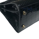 エルメス HERMES ミニケリー　ショートショルダー　〇T刻 ノワール/GP ポロサス レディース ショルダーバッグ