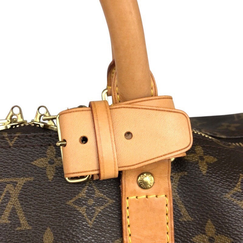 ルイ・ヴィトン LOUIS VUITTON ｷｰﾎﾟﾙ55 M41424 ブラウン/ゴールド金具 PVC モノグラムキャンパス ユニセックス ボストンバッグ
