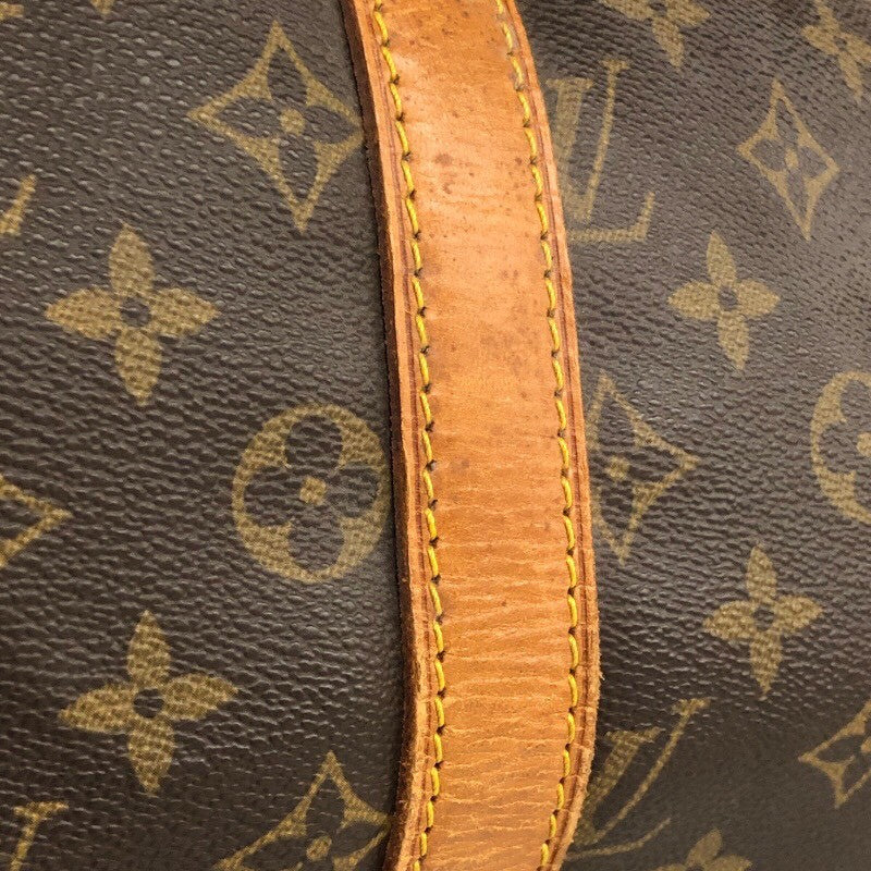 ルイ・ヴィトン LOUIS VUITTON ｷｰﾎﾟﾙ45 M41428 ブラウン/ゴールド金具 PVCコーティングキャンバス モノグラムキャンパス ユニセックス ボストンバッグ