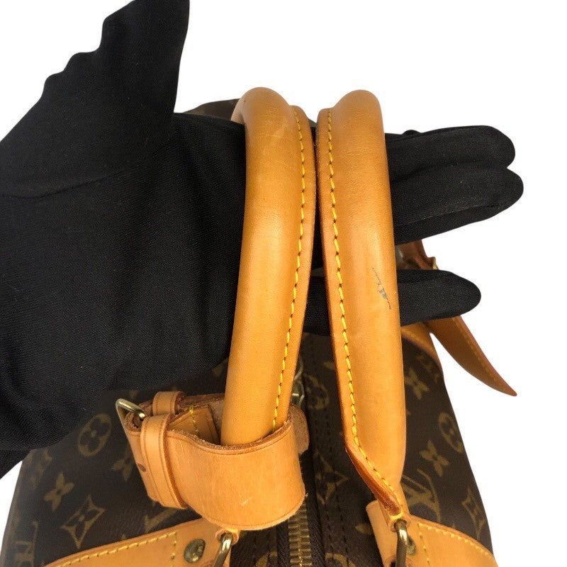 ルイ・ヴィトン LOUIS VUITTON ｷｰﾎﾟﾙ50 M41426 ブラウン/ゴールド金具 PVCコーティングキャンバス モノグラムキャンパス ユニセックス ボストンバッグ