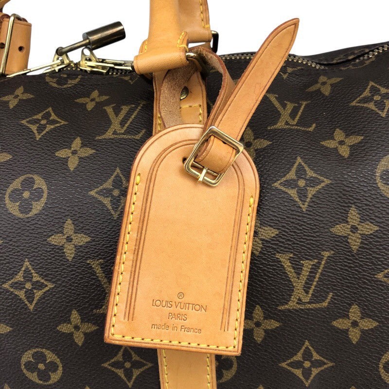 ルイ・ヴィトン LOUIS VUITTON ｷｰﾎﾟﾙ50 M41426 ブラウン/ゴールド金具 PVCコーティングキャンバス モノグラムキャンパス ユニセックス ボストンバッグ