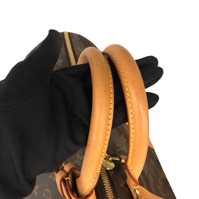 ルイ・ヴィトン LOUIS VUITTON ｷｰﾎﾟﾙ55 M41424 ブラウン/ゴールド金具 PVC モノグラムキャンパス ユニセックス ボストンバッグ