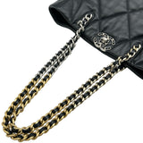 シャネル CHANEL CHANEL19 チェーントートバッグ AS3519 ブラック シルバー/ゴールド金具 ラムスキン レディース トートバッグ