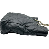 シャネル CHANEL CHANEL19 チェーントートバッグ AS3519 ブラック シルバー/ゴールド金具 ラムスキン レディース トートバッグ