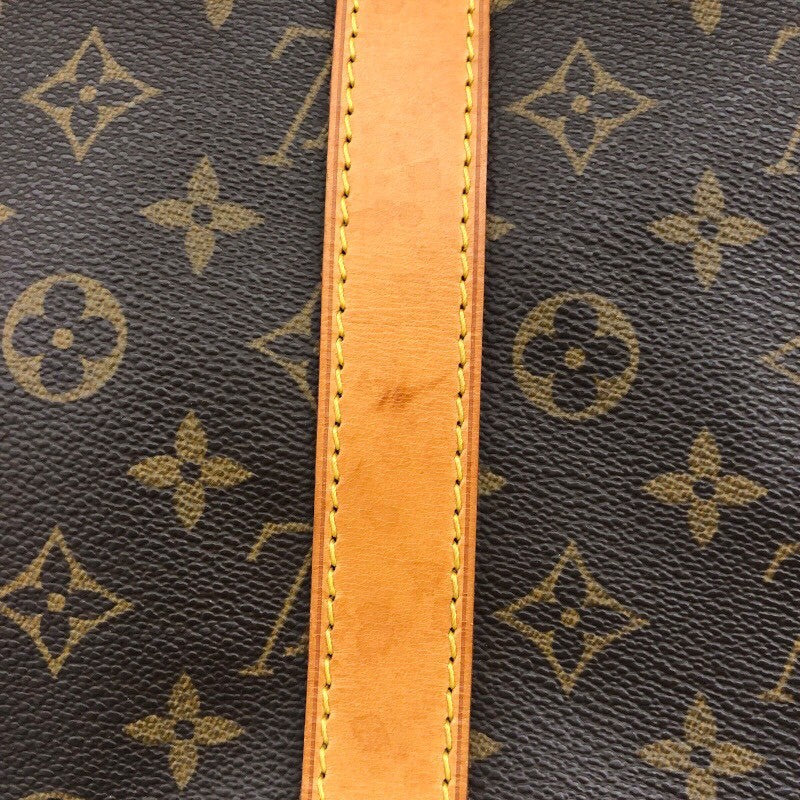 ルイ・ヴィトン LOUIS VUITTON ｷｰﾎﾟﾙ55 M41424 ブラウン/ゴールド金具 PVC モノグラムキャンパス ユニセックス ボストンバッグ