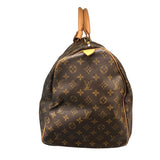 ルイ・ヴィトン LOUIS VUITTON ｷｰﾎﾟﾙ55 M41424 ブラウン/ゴールド金具 PVC モノグラムキャンパス ユニセックス ボストンバッグ