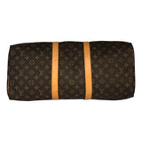 ルイ・ヴィトン LOUIS VUITTON ｷｰﾎﾟﾙ50 M41426 ブラウン/ゴールド金具 PVCコーティングキャンバス モノグラムキャンパス ユニセックス ボストンバッグ