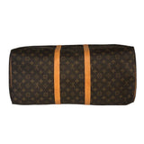 ルイ・ヴィトン LOUIS VUITTON ｷｰﾎﾟﾙ55 M41424 ブラウン/ゴールド金具 PVC モノグラムキャンパス ユニセックス ボストンバッグ