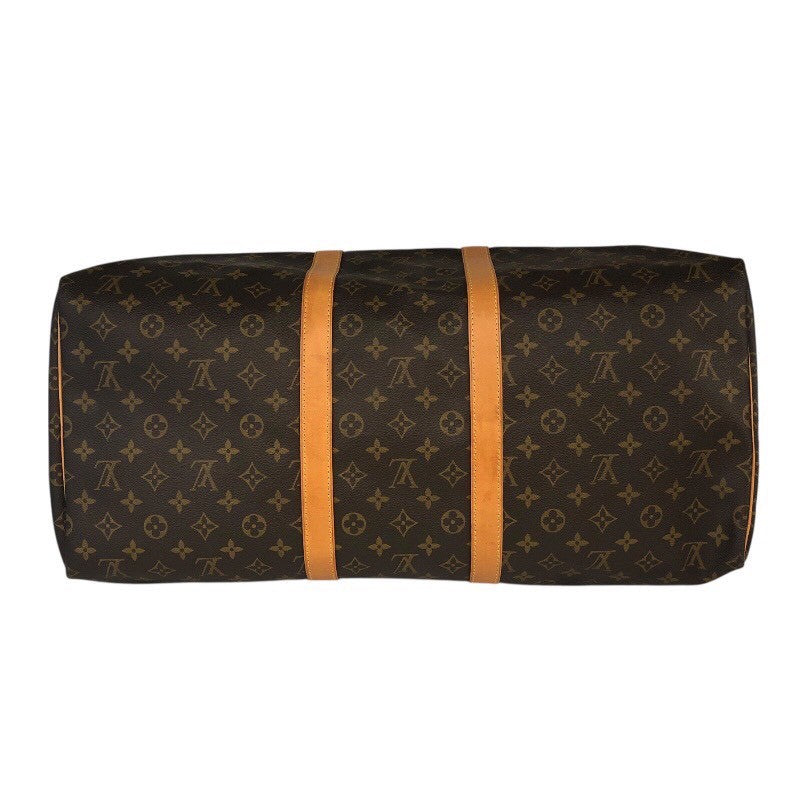 ルイ・ヴィトン LOUIS VUITTON ｷｰﾎﾟﾙ55 M41424 ブラウン/ゴールド金具 PVC モノグラムキャンパス ユニセックス ボストンバッグ