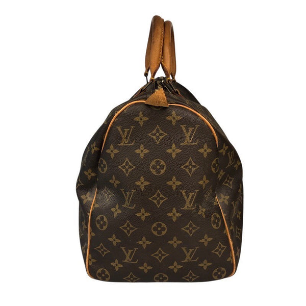 ルイ・ヴィトン LOUIS VUITTON ｷｰﾎﾟﾙ45 M41428 ブラウン/ゴールド金具 PVCコーティングキャンバス モノグラムキャンパス ユニセックス ボストンバッグ