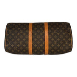 ルイ・ヴィトン LOUIS VUITTON ｷｰﾎﾟﾙ45 M41428 ブラウン/ゴールド金具 PVCコーティングキャンバス モノグラムキャンパス ユニセックス ボストンバッグ