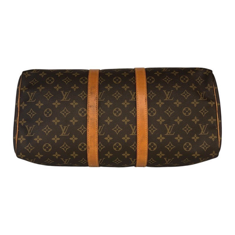 ルイ・ヴィトン LOUIS VUITTON ｷｰﾎﾟﾙ45 M41428 ブラウン/ゴールド金具 PVCコーティングキャンバス モノグラムキャンパス ユニセックス ボストンバッグ