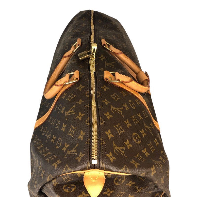 ルイ・ヴィトン LOUIS VUITTON ｷｰﾎﾟﾙ55 M41424 ブラウン/ゴールド金具 PVC モノグラムキャンパス ユニセックス ボストンバッグ