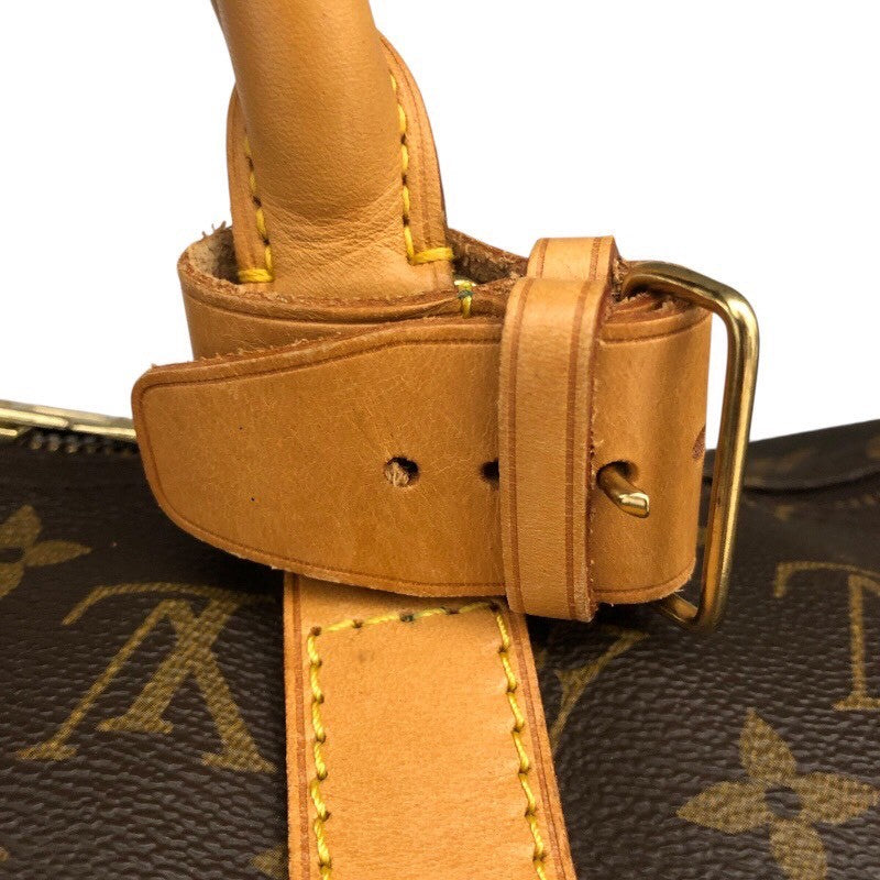 ルイ・ヴィトン LOUIS VUITTON ｷｰﾎﾟﾙ50 M41426 ブラウン/ゴールド金具 PVCコーティングキャンバス モノグラムキャンパス ユニセックス ボストンバッグ