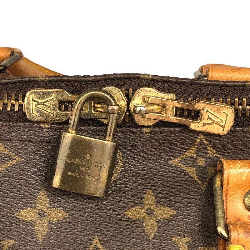 ルイ・ヴィトン LOUIS VUITTON ｷｰﾎﾟﾙ45 M41428 ブラウン/ゴールド金具 PVCコーティングキャンバス モノグラムキャンパス ユニセックス ボストンバッグ