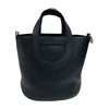 エルメス HERMES インザループ23 W刻 ブラック シルバー金具 トリヨンクレマンス/スイフト レディース ハンドバッグ