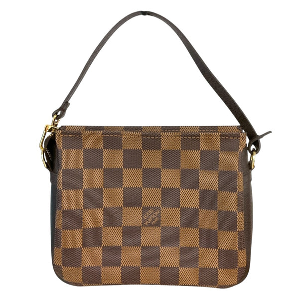 ルイ・ヴィトン LOUIS VUITTON トゥルース・メイクアップ N51982 ブラウン ダミエ レディース ハンドバッグ