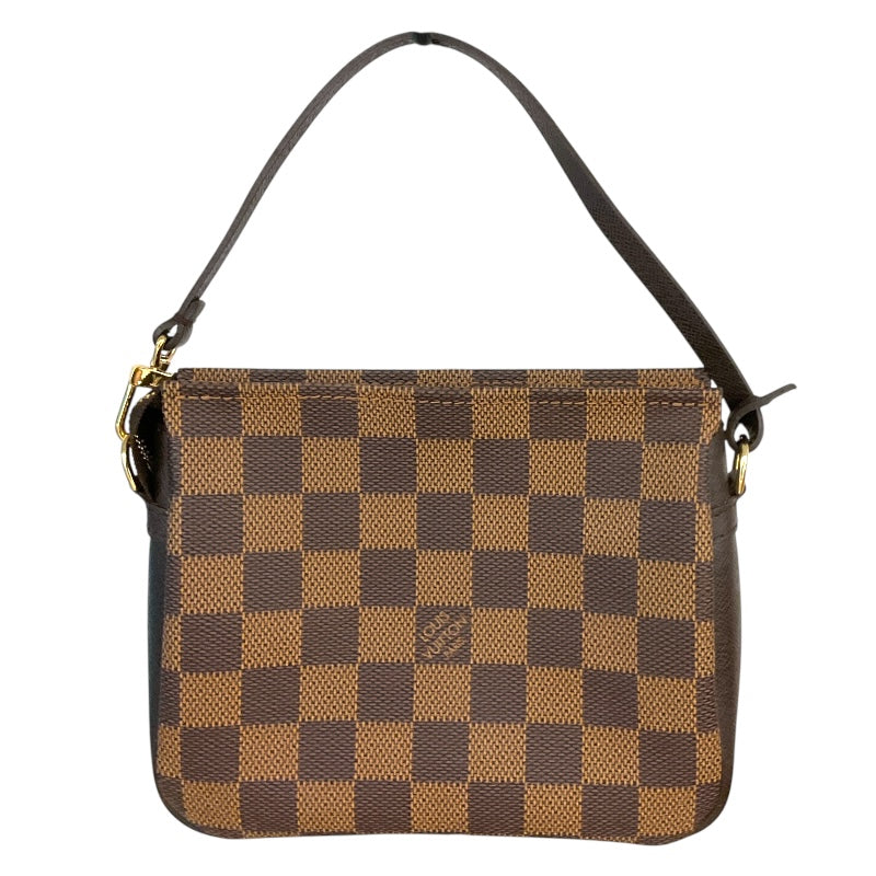 ルイ・ヴィトン LOUIS VUITTON トゥルース・メイクアップ N51982 ブラウン ダミエ レディース ハンドバッグ