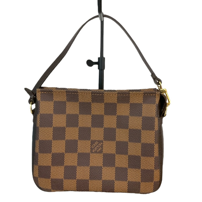ルイ・ヴィトン LOUIS VUITTON トゥルース・メイクアップ N51982 ブラウン ダミエ レディース ハンドバッグ