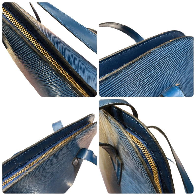 ルイ・ヴィトン LOUIS VUITTON リュサック M52285 トレドブルー エピレザー レディース ハンドバッグ