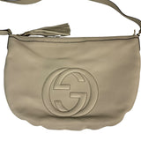 グッチ GUCCI ｿｰﾎｰ ｼｮﾙﾀﾞｰﾊﾞｯｸﾞ 225175 アイボリー ﾚｻﾞｰ メンズ ショルダーバッグ