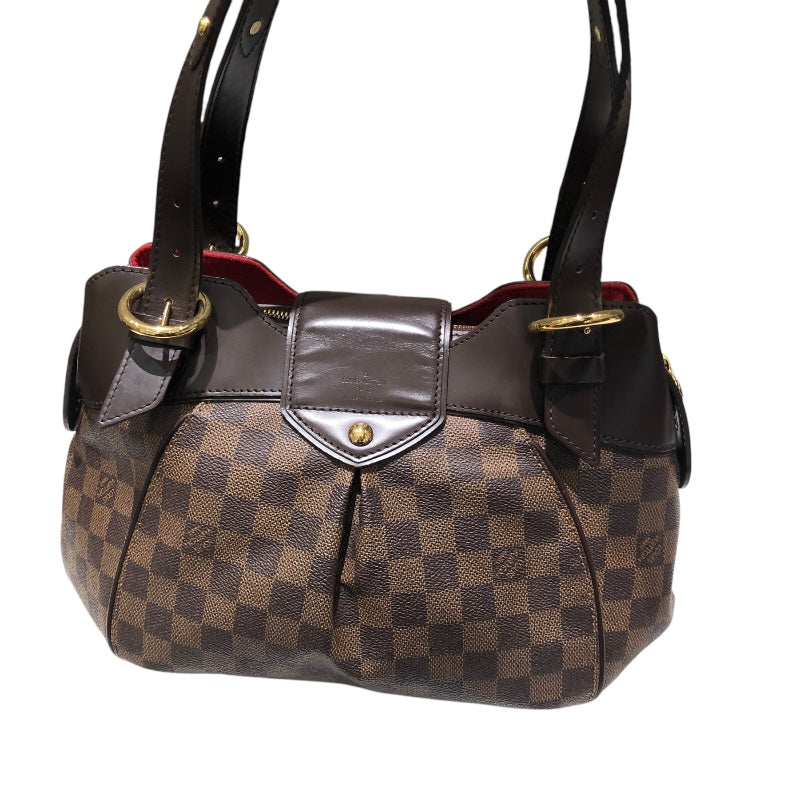 ルイ・ヴィトン LOUIS VUITTON システィナPM N41542 ダミエ ダミエ レディース ショルダーバッグ
