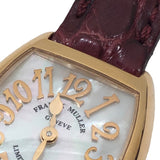 フランク・ミュラー FRANCK MULLER トノウカーベックス レリーフ  2252B ホワイトシェル K18PG レディース 腕時計
