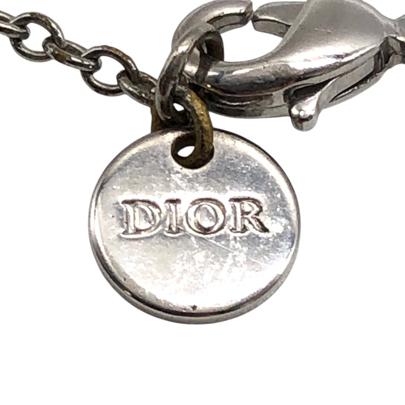 Diorネックレス　ネックレス CD ロゴ　シルバー クリスチャン・ディオール Christian Dior CDロゴネックレス シルバー