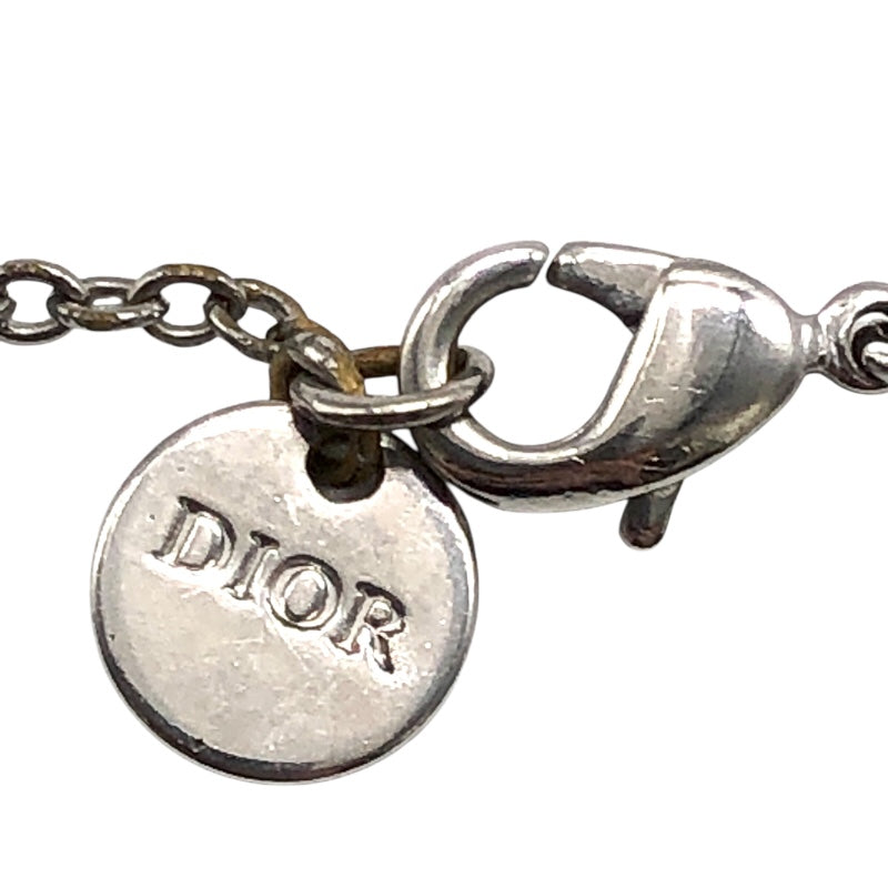 クリスチャンディオール ネックレス Diorロゴ　シルバー レディース クリスチャン・ディオール Christian Dior CDロゴネックレス シルバー