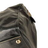 グッチ GUCCI ｲﾝﾀｰﾛｯｷﾝｸﾞG ｽﾓｰﾙﾎﾞｽﾄﾝﾊﾞｯｸﾞ 170010 ブラック エナメル ユニセックス ボストンバッグ