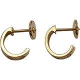 カルティエ Cartier ミニラブピアス ピンクゴールド Au750 ジュエリー