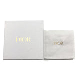 クリスチャン・ディオール Christian Dior CDロゴネックレス シルバー メタル・ストラス レディース ネックレス