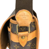 ルイ・ヴィトン LOUIS VUITTON ジベシエールGM M42249 ブラウン モノグラムキャンバス ユニセックス ショルダーバッグ