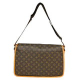 ルイ・ヴィトン LOUIS VUITTON ジベシエールGM M42249 ブラウン モノグラムキャンバス ユニセックス ショルダーバッグ
