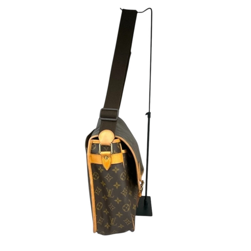 ルイ・ヴィトン LOUIS VUITTON ジベシエールGM M42249 ブラウン モノグラムキャンバス ユニセックス ショルダーバッグ