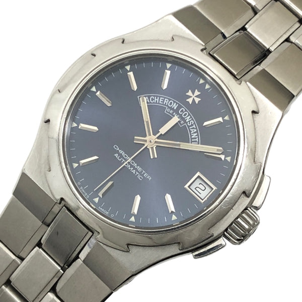 ヴァシュロン・コンスタンタン VACHERON CONSTANTIN オーヴァーシーズ ミディアム 42050/423A-B ブルー SS 自動巻き メンズ 腕時計